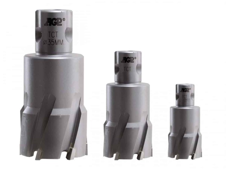 Wiertło rdzeniowe do metalu, głębokość 35 mm TCT Universal AGP