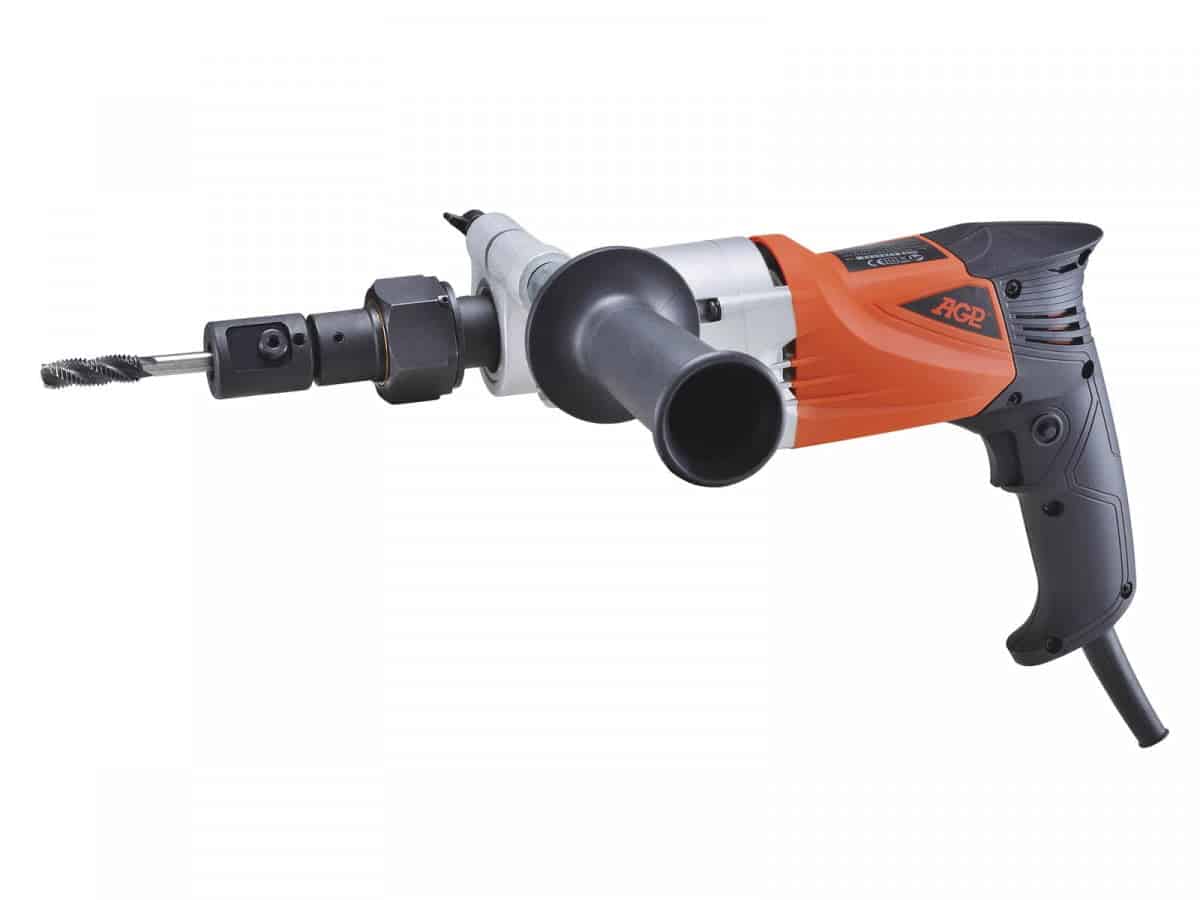 Ręczna gwinciarka gwintownica do gwintowania metali AGP T14 z sprzęgłem bezpieczeństwa