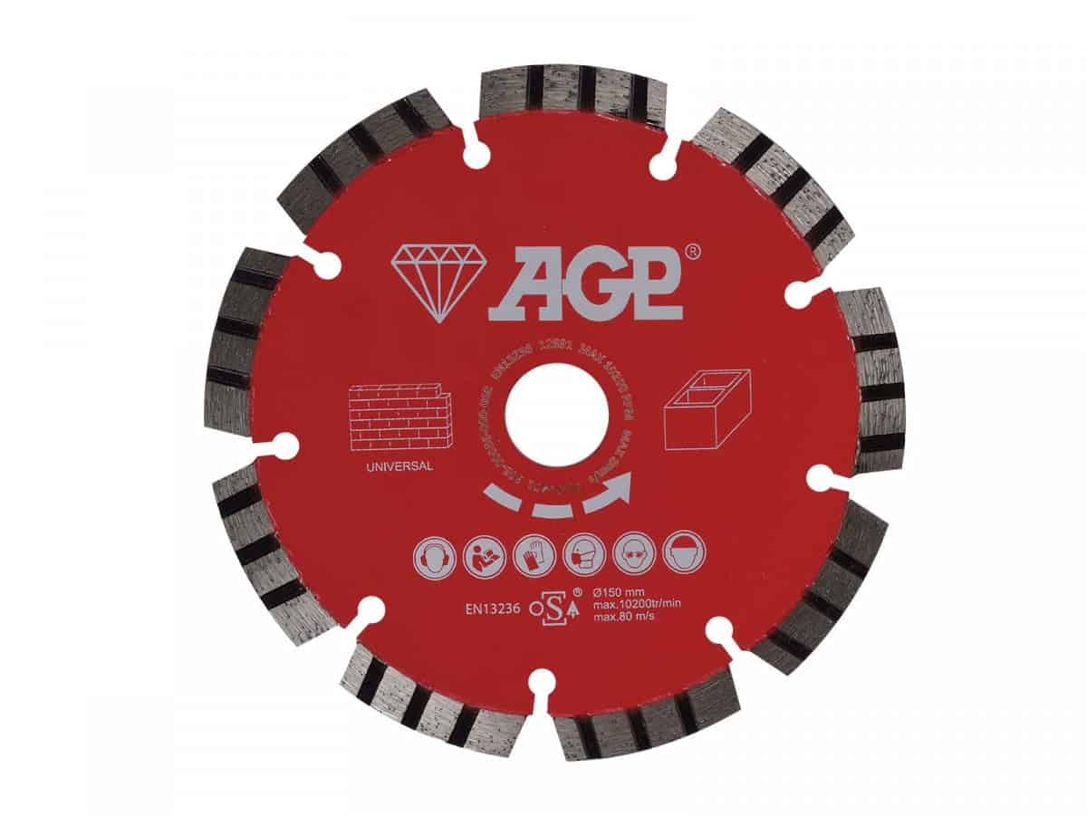 Tarcza diamentowa 150 mm do AGP CG150